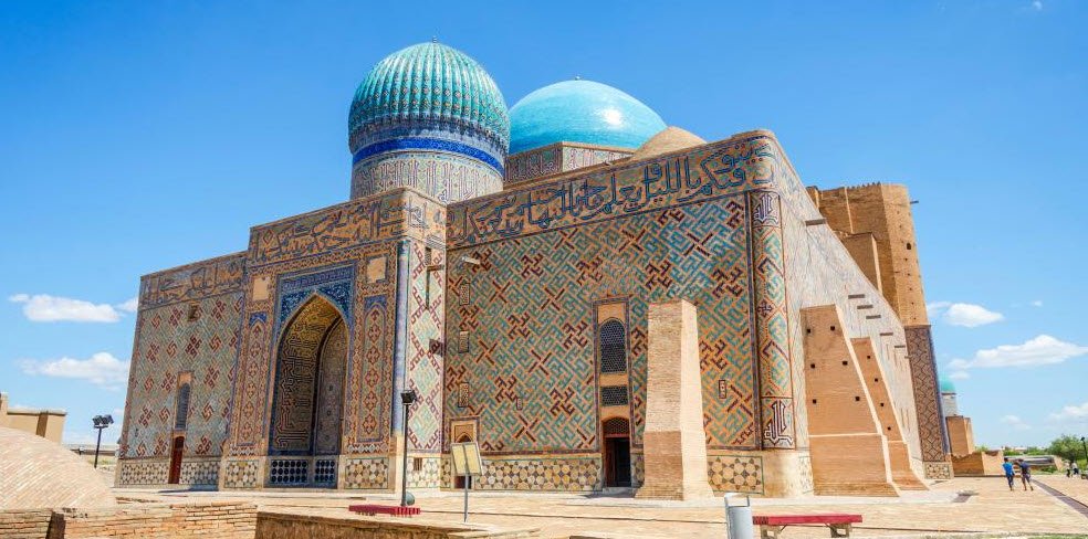 Mausoleum of Khoja Ahmed Yasawi, Turkistan, Turkistan Region, Kazakhstan